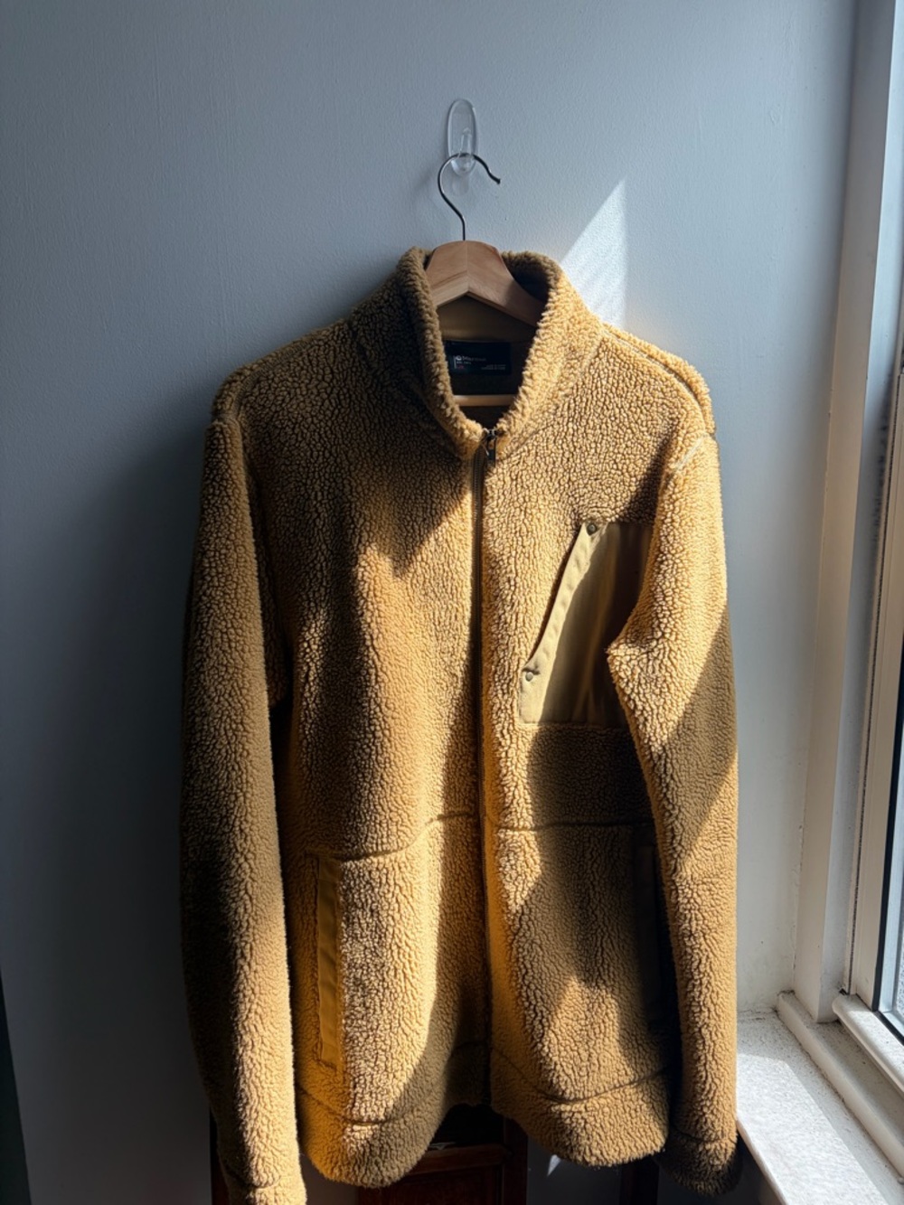 Marmot Mustard Sherpa Zip Jacket